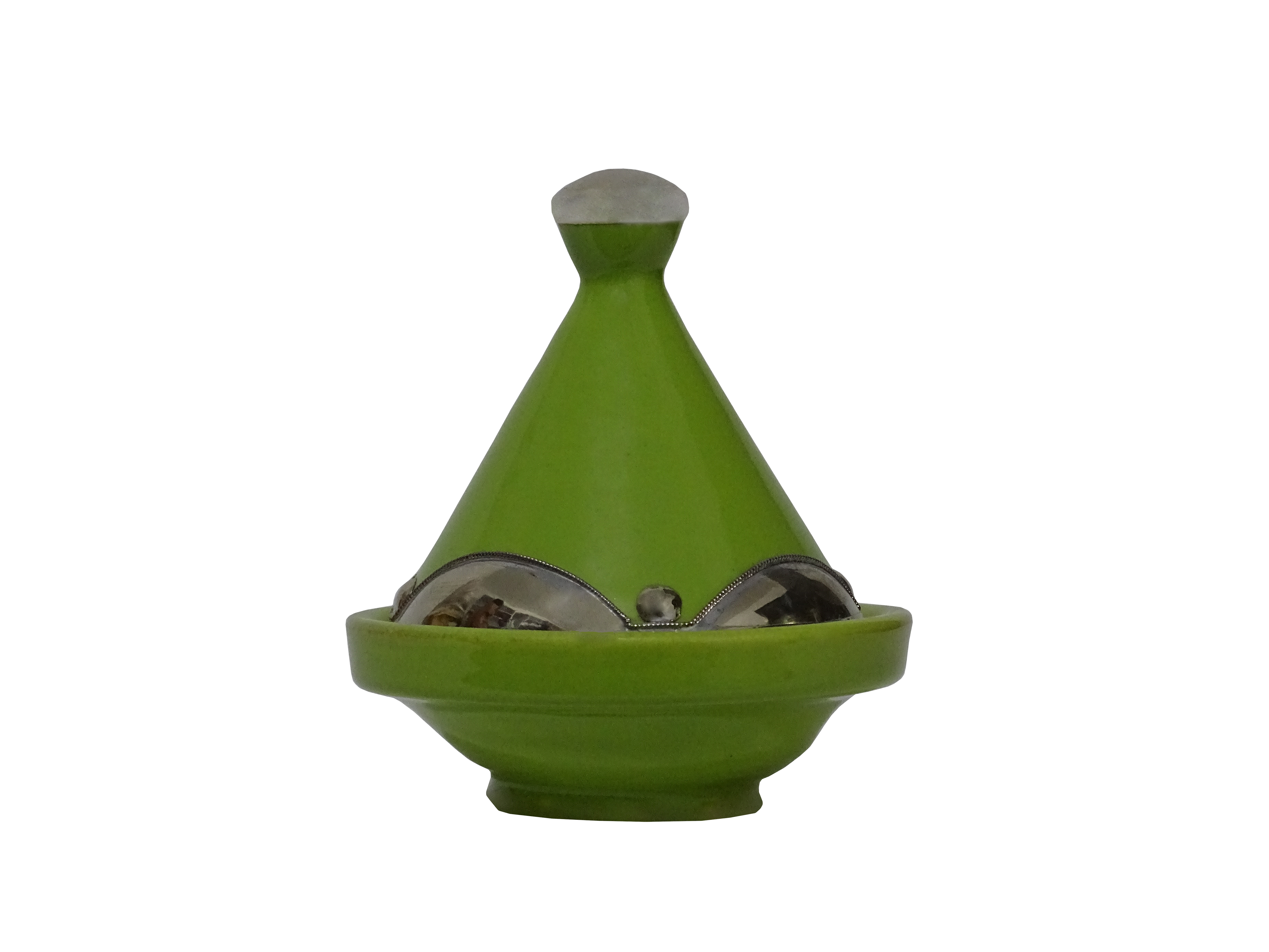 Handmade Moroccan Tajine green