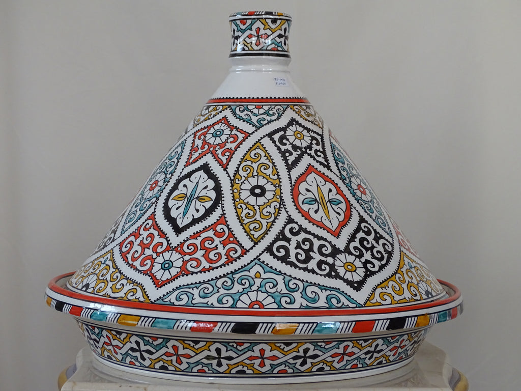 Moroccan handmade tagine serving table - Zorastore