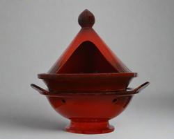 Hand Painted Tagine - pottery Kitchenware - Large- Serving Pot - zora store llc