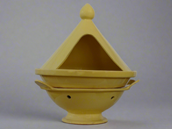 Yellow pottery tagine - Handmade and Hand Painted Tagine - zora store llc