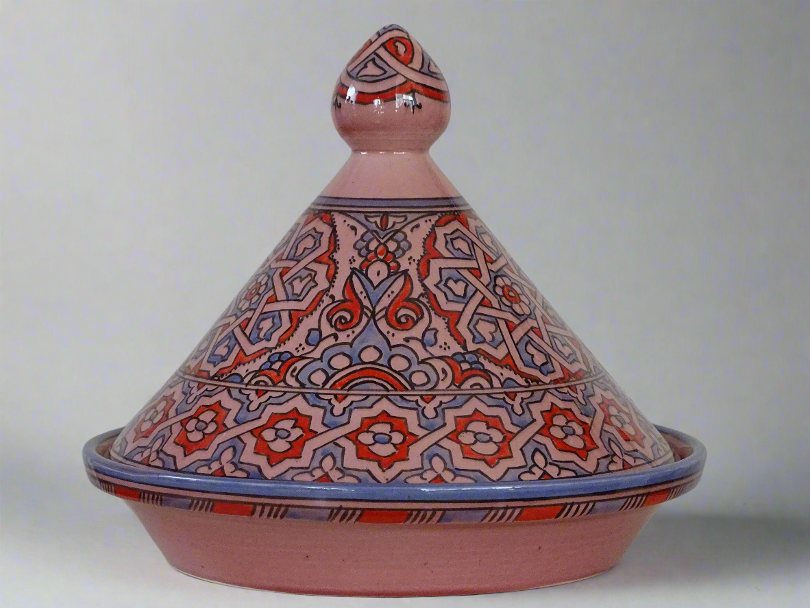 Moroccan Tagine For Serving, Hand Painted Tajine, Serve Delicious Meals the Traditional Moroccan Way, kitchenware