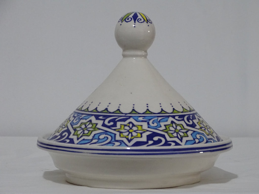 طاجن مغربي، مرسوم يدوياً - zora store llc