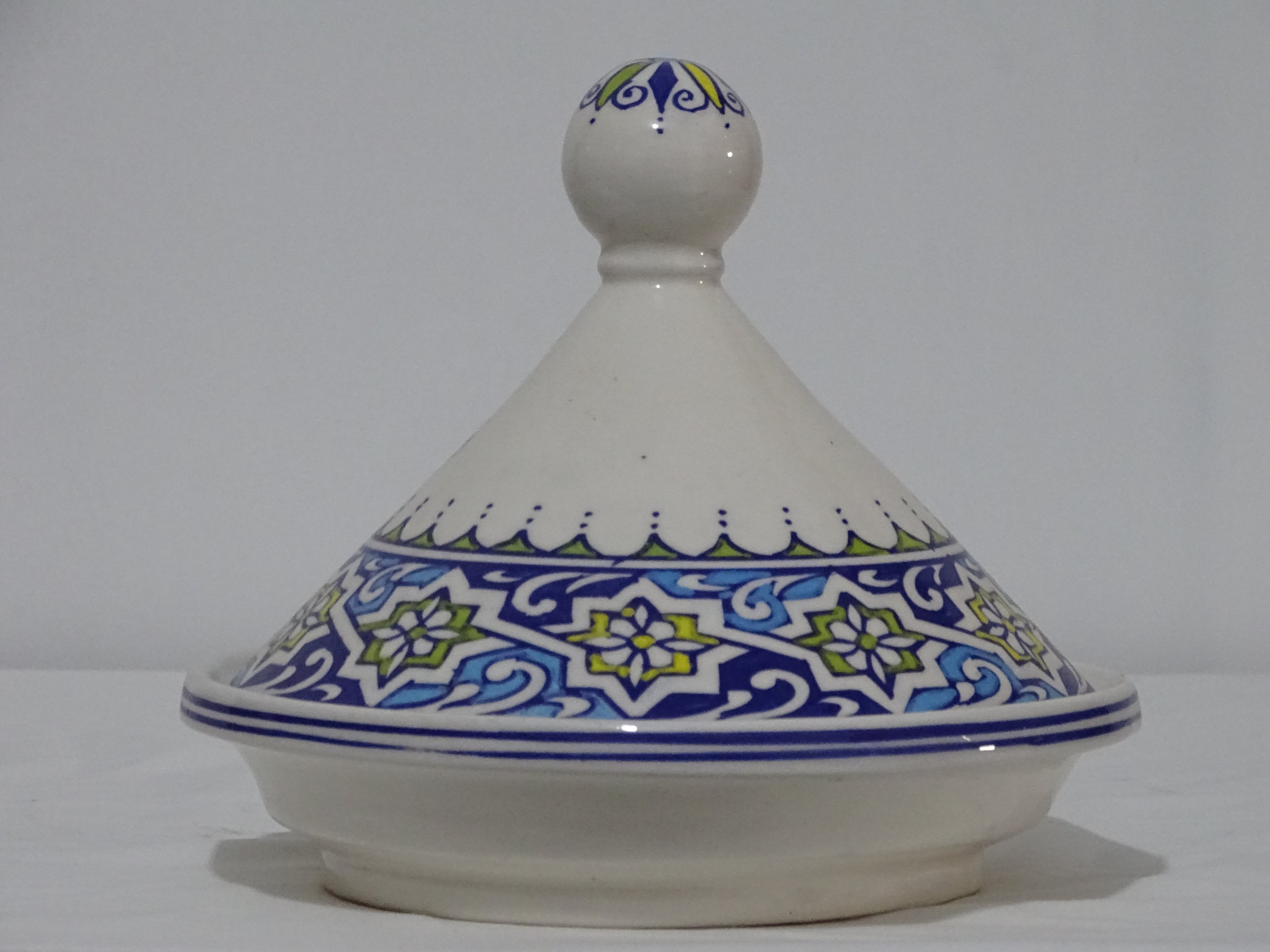 Moroccan Tagine, Hand-painted