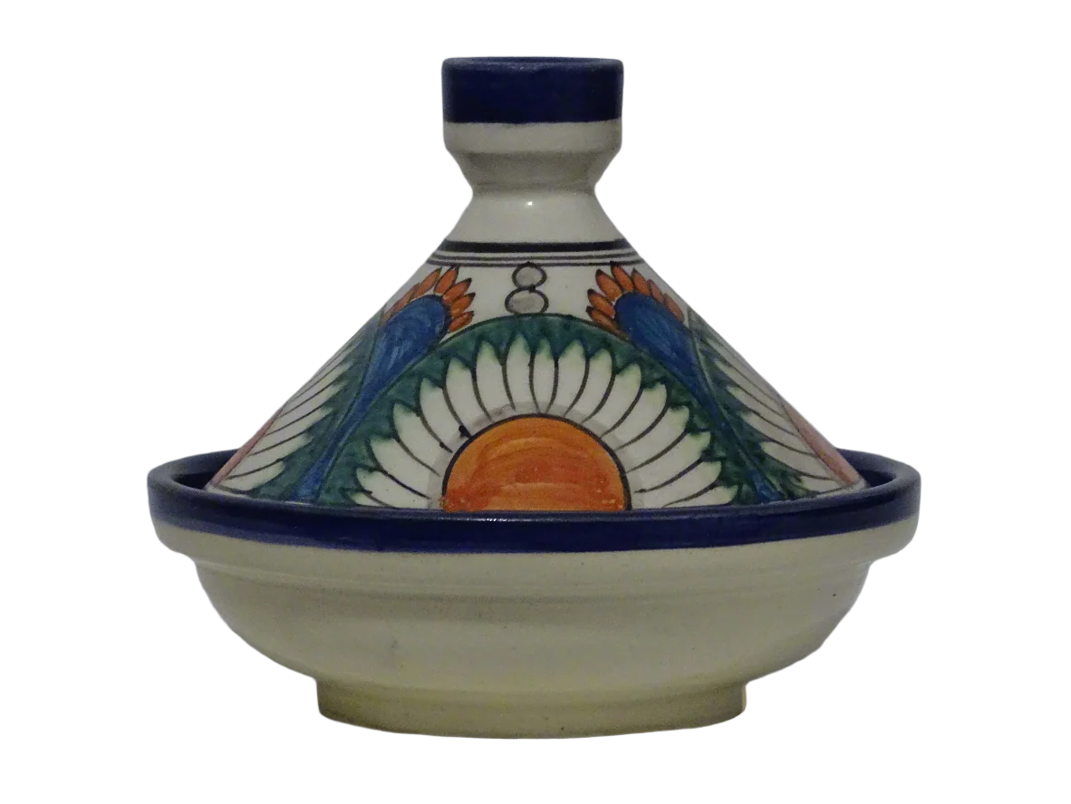 Moroccan Large Tagine Hand-painted