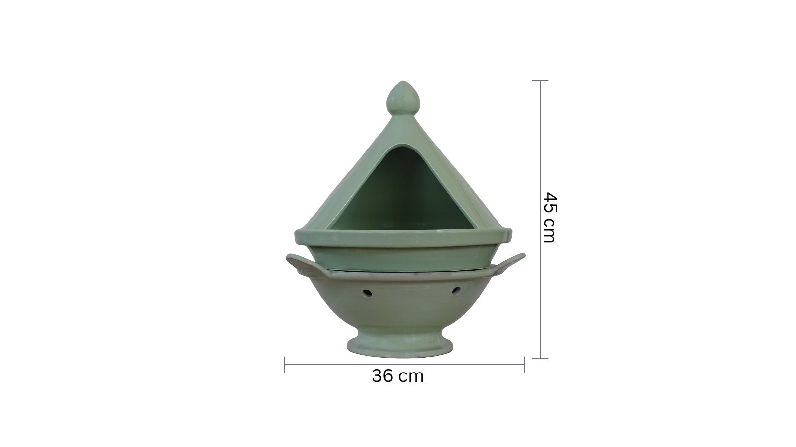 Hand Painted Tagine - pottery Kitchenware - Large tajine - Serving Pot