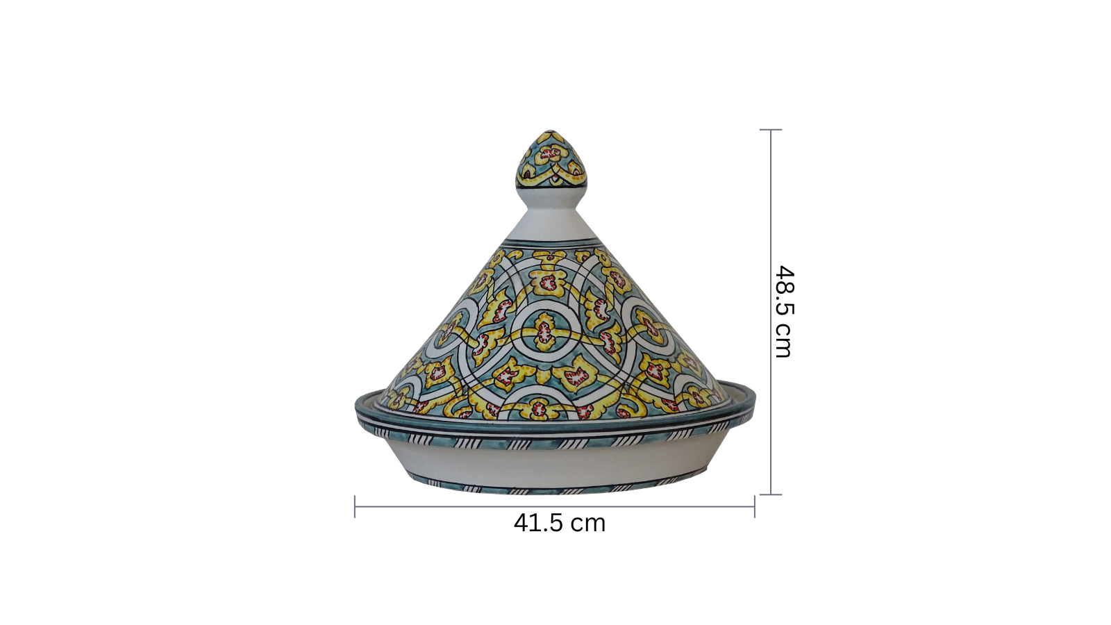 Handmade Moroccan Tagine-Pottery Tagine For Serving Meals-Handcrafted Moroccan