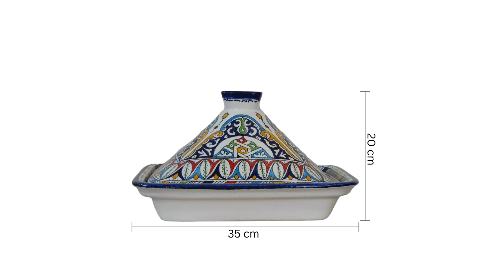 Moroccan Pottery Large clay pot for serving with a lid  tajin, this pot includes a lid, perfect for keeping dishes warm