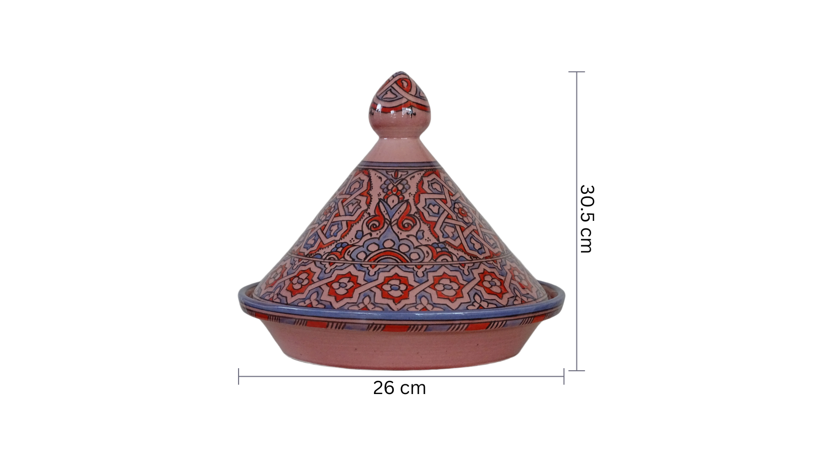 Moroccan Tagine For Serving, Hand Painted Tajine, Serve Delicious Meals the Traditional Moroccan Way, kitchenware