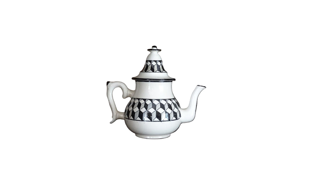 zora store llc - Moroccan Handmade Ceramic Teapot – Traditional Geometric Design
